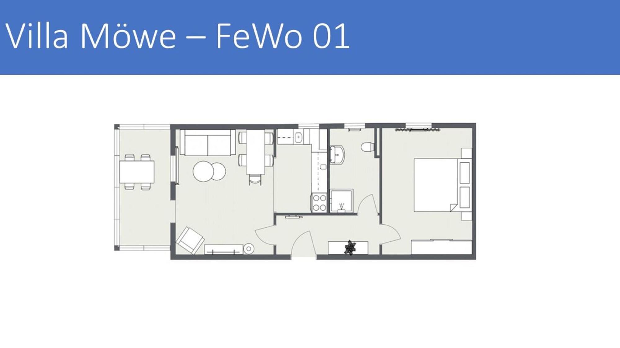 Ruhige Lage, Veranda, Gratis Nutzung Vom Ahoi Erlebnisbad - Villa Moewe Fewo 01 Гьорен Екстериор снимка